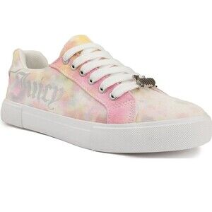 Juicy Couture Preppy Academia Barbie Pastel Tie Dye Sneakers 8M